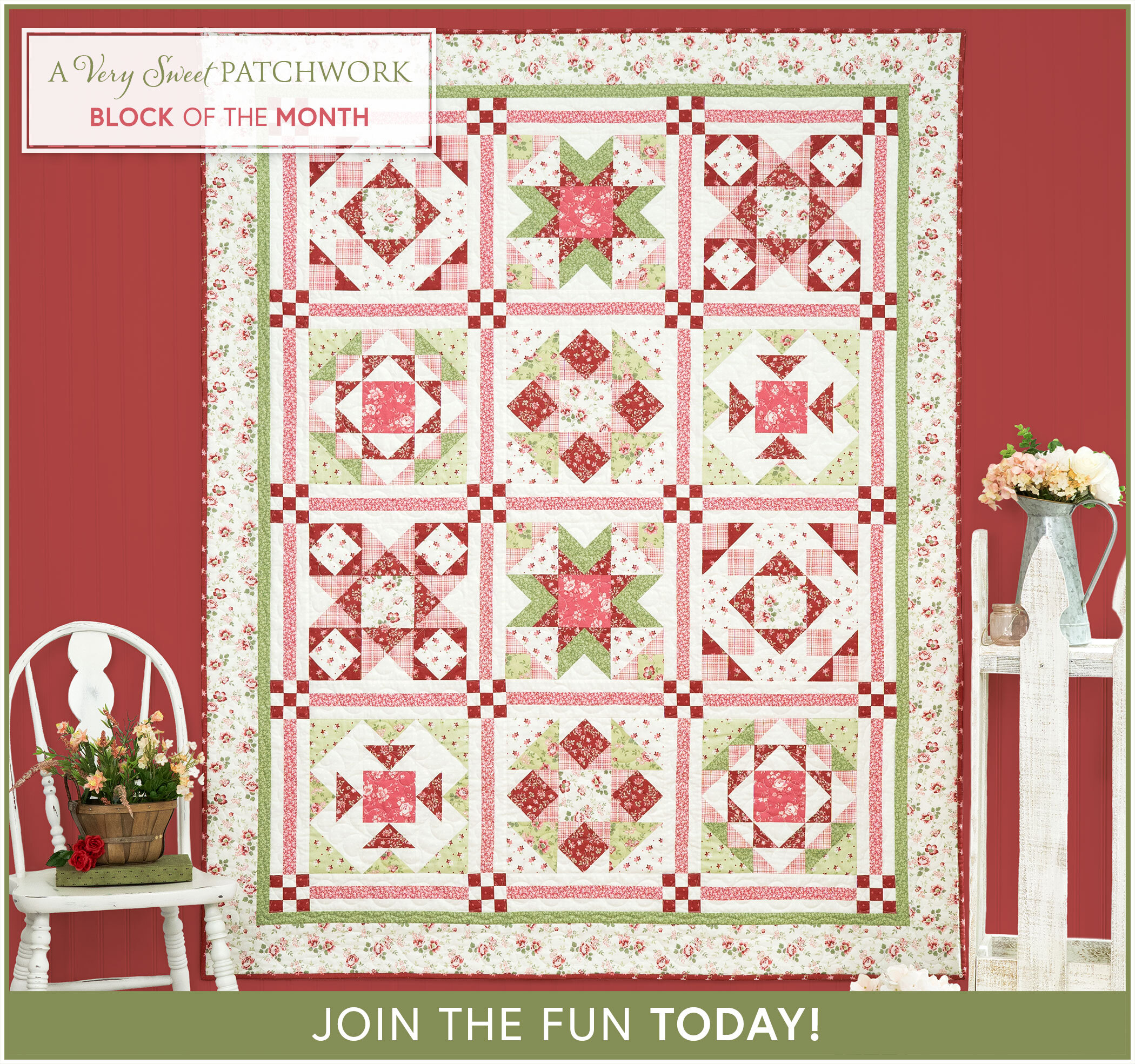 A Very Sweet Patchwork BOM