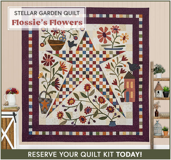 Stellar Garden Quilt Kit - RESERVE