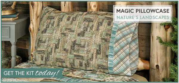 Magic Pillowcase Kit - Nature's Landscapes - Standard Size