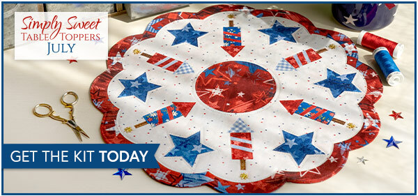 Simply Sweet Table Toppers - July Kit