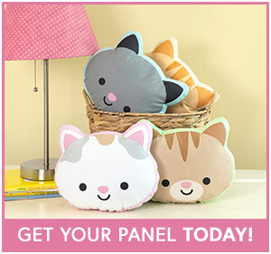 Pretty Kitty™ P15656-PANEL by Doodlebug Design Inc. for Riley Blake Designs