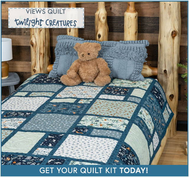 Views Quilt Kit - Twilight Creatures