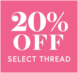 20% Off Select Threads 