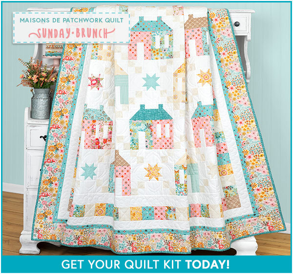 Maisons de Patchwork Quilt Kit - RESERVE