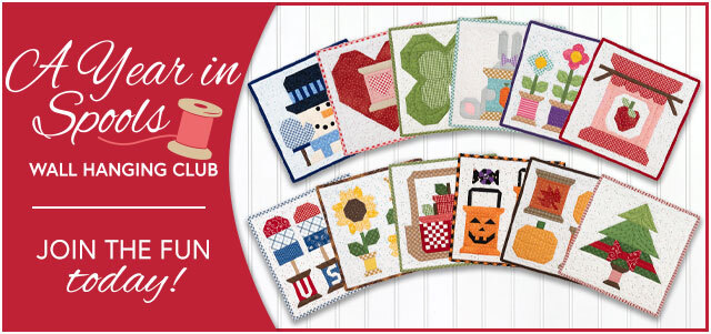 A Year in Spools Wall Hanging Club