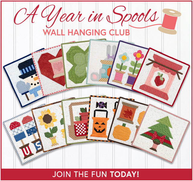 A Year in Spools Wall Hanging Club