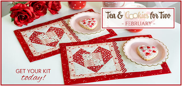 Tea & Cookies for Two - February Kit - Makes 2