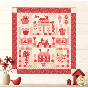 link to Petals and Polka Dots Quilt Kit - RESERVE