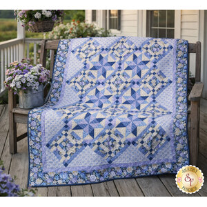 link to Morning Blooms Patchwork Quilt Kit