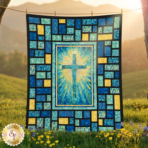 link to Stained Glass Panel Quilt II Kit - Risen
