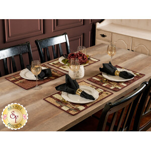 link to Fat Quarter Shuffle Mats Kit - Makes 4 - Dear Scarlet