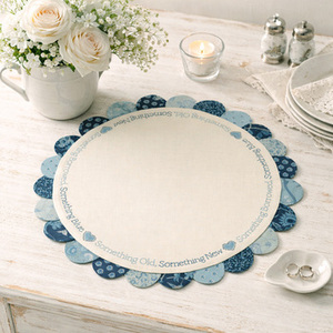 link to Scalloped Table Topper Kit - Sacre Bleu - Something Blue