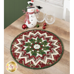 link to Point of View Kaleidoscope Folded Star Table Topper Kit - Woodland Snowmen