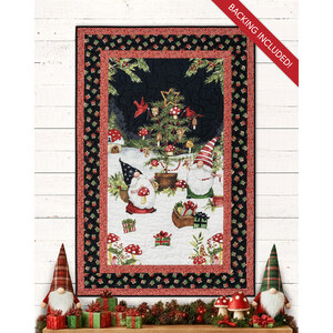 link to Merry Gnome-ments Panel Quilt Kit