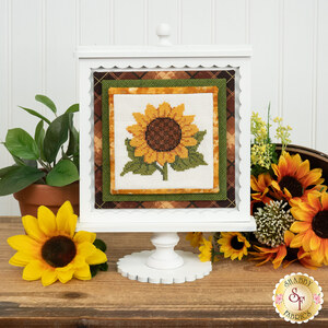 link to Learn to Cross Stitch Sunflower - 7pc Embroidery Floss Set