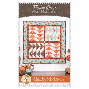 link to Flying Geese Wall Hanging Pattern