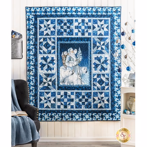link to Father Christmas Patchwork BOM