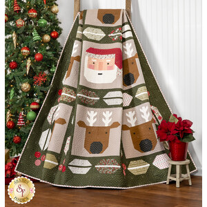 link to Christmas Crew Quilt Kit - Berry & Pine