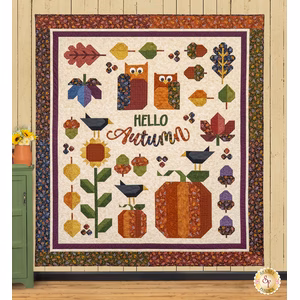 link to Hello Autumn Quilt Kit - Laser Cut - RESERVE