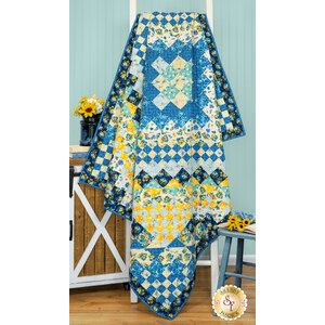 link to Trip Around The World Quilt Kit - Sunlit Serenade