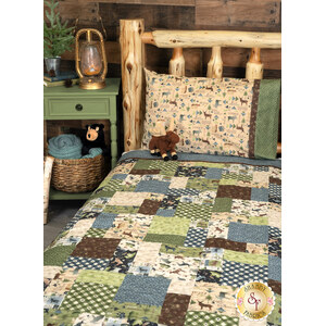 link to Easy as ABC and 123 Quilt Kit - Lodge Life