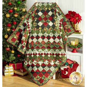 link to Trip Around The World Quilt Kit - Christmas Splendor