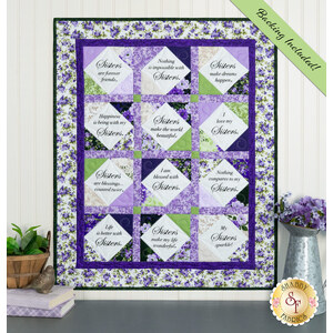 link to Forever Sisters Charm Quilt Kit - Georgina