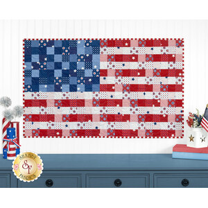 link to Fast Fusible Patchwork Flag Kit
