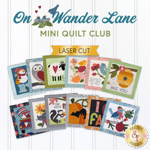 link to On Wander Lane Mini Quilt Club