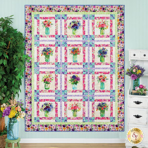 link to Baltimore Quilt Kit - Garden Fresh