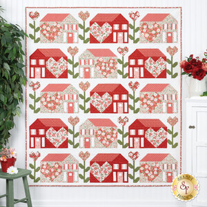 link to Love Blooms at Home Quilt Kit - RESERVE