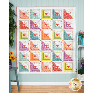 link to Hearts At Home II Quilt Kit - Laguna Sunrise