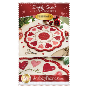 link to Simply Sweet Table Toppers - February Pattern