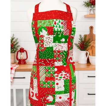 Charm Squares Apron Kit - Snow Time