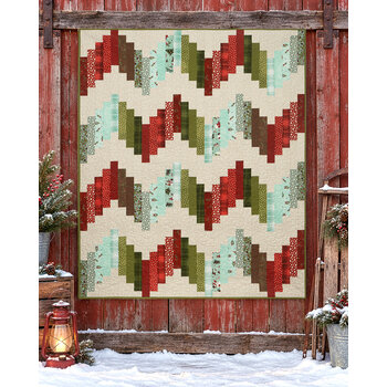 Ridiculously Easy Jelly Roll Quilt Kit - Snowtop Mountain Flannel