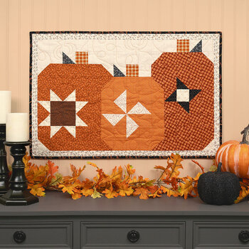 Patchwork Pumpkin Trio Kit - Midnight Moon