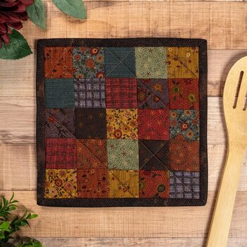 Fusible Grid Hot Pad Kit - Bountiful Blessings
