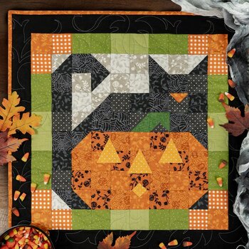 Patchwork Pumpkin Halloween Mystery Block of the Month