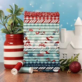 A Perfect Winter Fabrics by Lori Whitlock for Riley Blake Designs