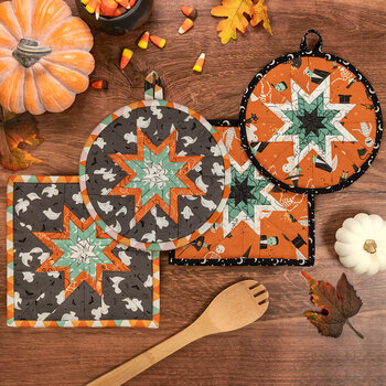 Folded Star Hot Pad Kits - Frank and Friends