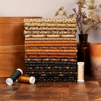 Midnight Cheddar by Pam Buda for Marcus Fabrics