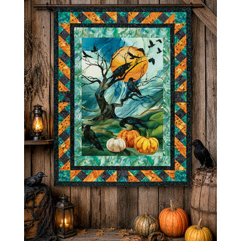 Ribbon Border Panel Quilt Kit - Raven's Call