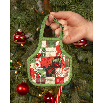 Christmas Apron Ornaments Kit - Makes 8 - Holiday Cheer