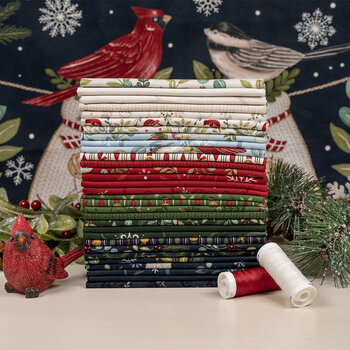 JUST IN: When Snow Falls by Deb Stain for Moda Fabrics