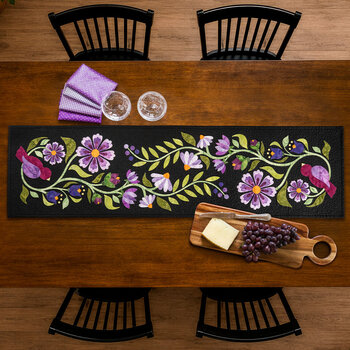 Baltimore Garden Table Runner Kit - Violet