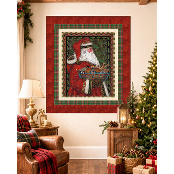 Santa and Ark Panel Quilt Kit