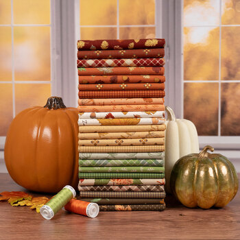 Cozy Autumn Fabrics by Riley Blake Designs