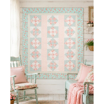 Pink Diamonds Quilt - Abide