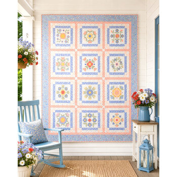 Baltimore Quilt Kit - Pastel Prairie