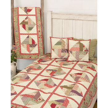 Spinning Rail Fence Quilt Kit